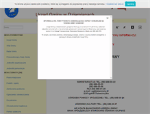 Tablet Screenshot of bip.dziemiany.pl