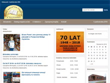 Tablet Screenshot of biblioteka.dziemiany.pl